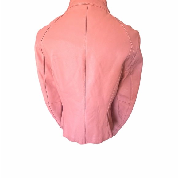 Wilson’s Leather Maxima Coral Color Jacket Sz Medium - Picture 4 of 15